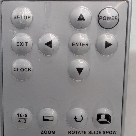 Digital Decor DPF710 Remote Control for Digital Picture Frame New No Battery - Picture 2 of 6